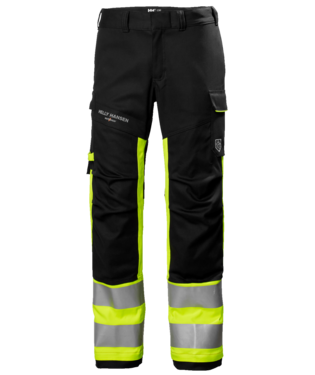 Työhousut Helly Hansen Fyre, HIVIS luokka 1, huomiokeltainen/tummanharmaa