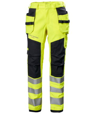 Riipputaskuhousut Helly Hansen Fyre, HIVIS luokka 2, huomiokeltainen/tummanharmaa