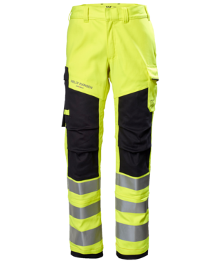 Työhousut Helly Hansen Fyre, HIVIS luokka 2, keltainen/tummanharmaa