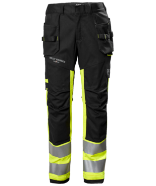Riipputaskuhousut Helly Hansen Fyre, HIVIS luokka 1, huomiokeltainen/tummanharmaa