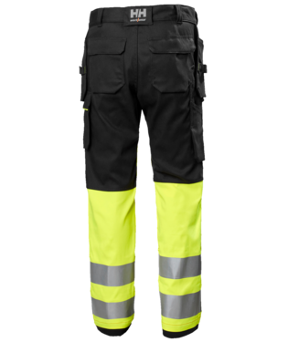 Riipputaskuhousut Helly Hansen Fyre, HIVIS luokka 1, huomiokeltainen/tummanharmaa - Image 2