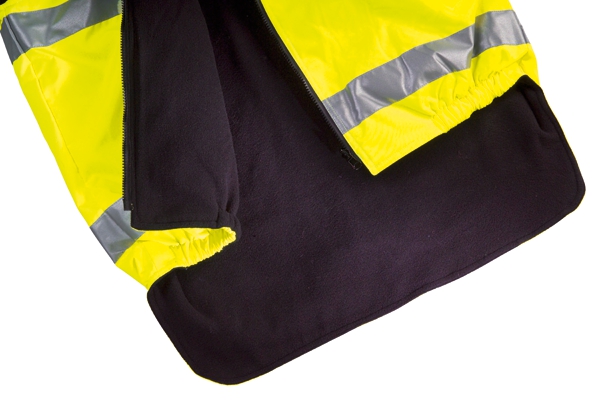 Vuorattu huomioliivi Coverguard, keltainen - Image 3