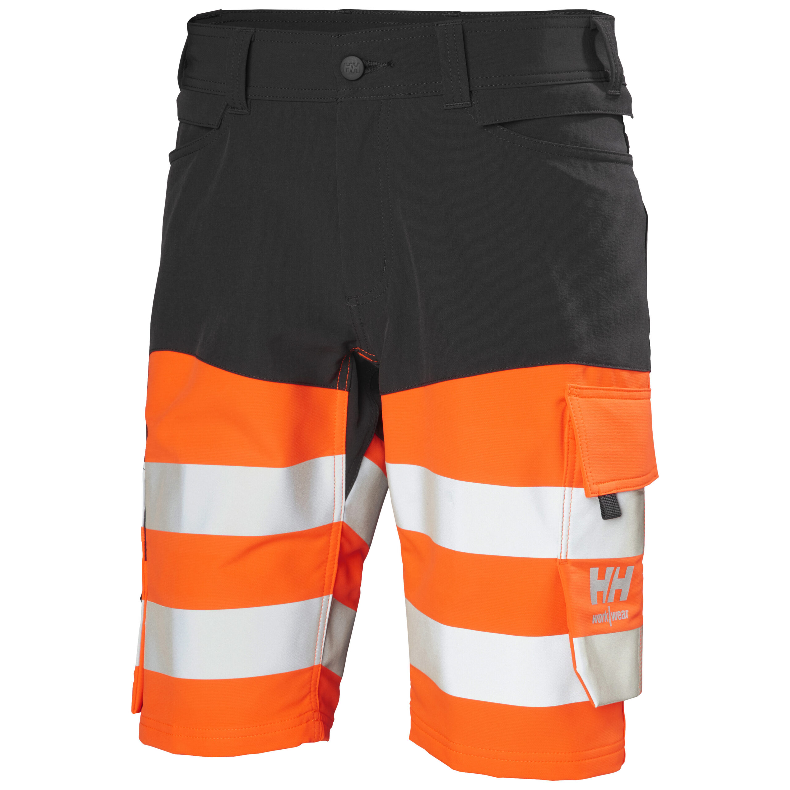 Työshortsit Helly Hansen Alna 4X CNCT, oranssi/tummanharmaa