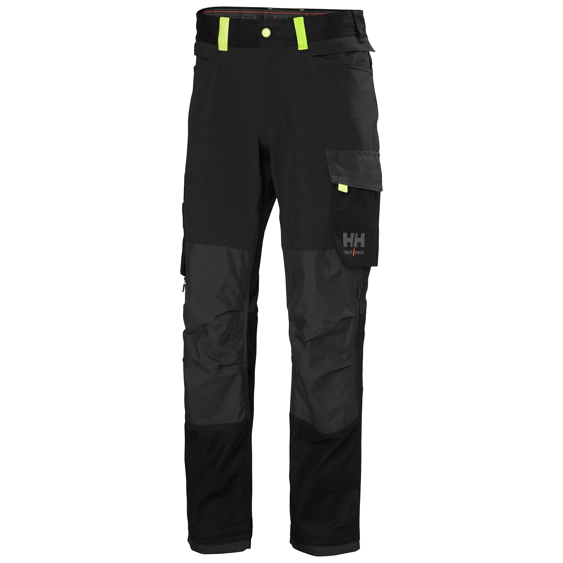 Housut Helly Hansen Oxford 4X CNCT, musta/tummanharmaa