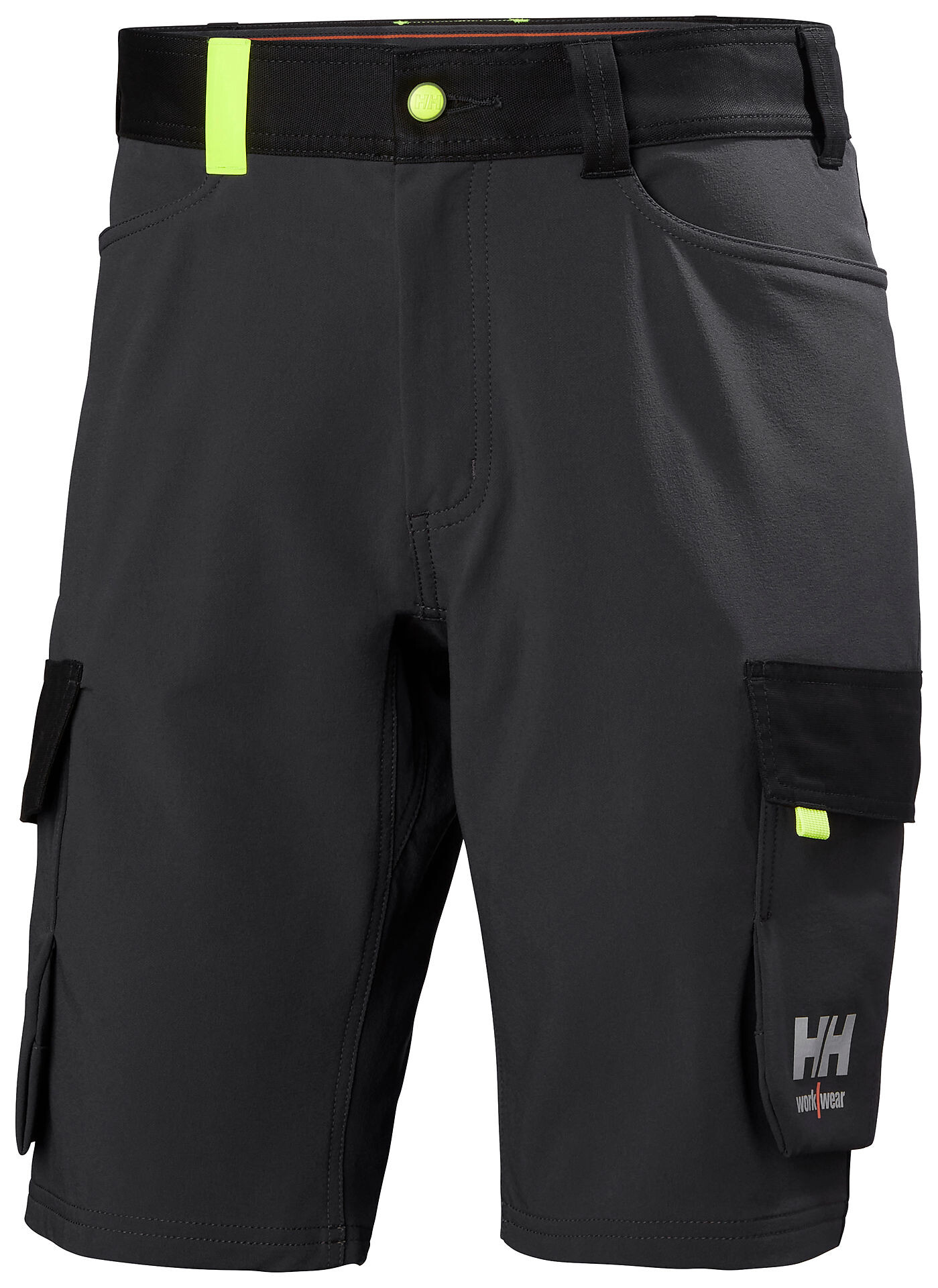 Työshortsit Helly Hansen Oxford 4X, tummanharmaa/musta