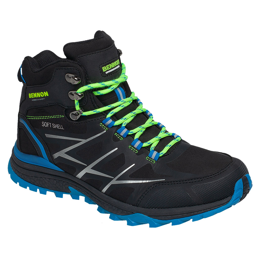 Vaelluskengät Bennon Calibro Blue High