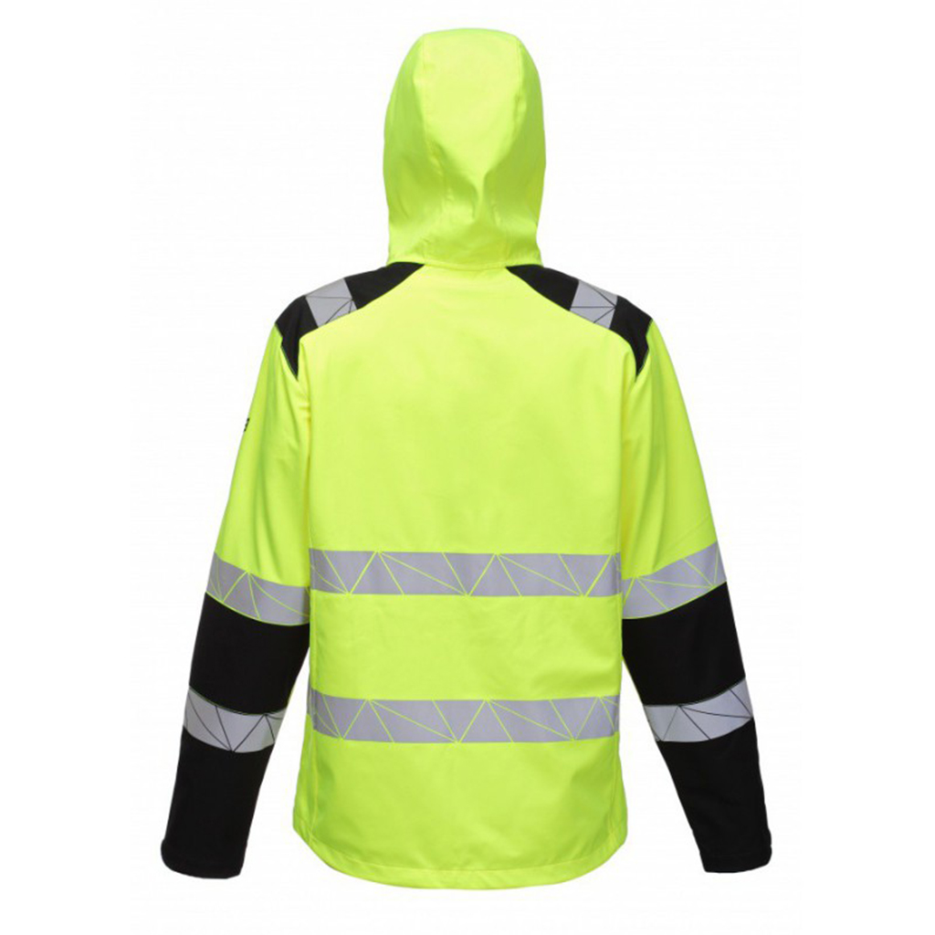 Softshell-huomiotakki Bosafety Atlas 0402, keltainen/musta - Image 4