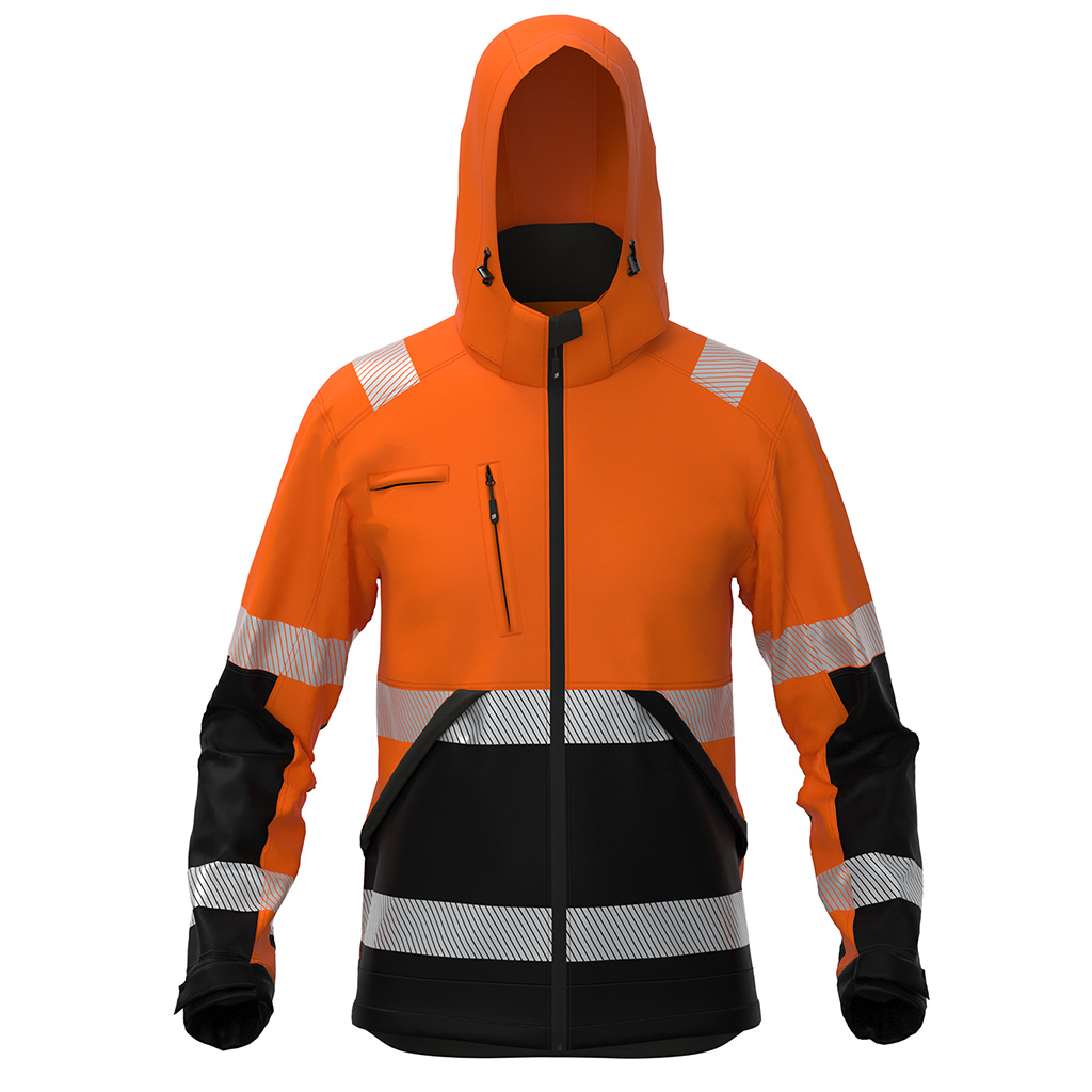 Softshell-huomiotakki Bosafety JK-Valencia-C2-0402 - Image 6