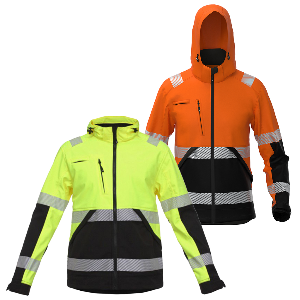 Softshell-huomiotakki Bosafety JK-Valencia-C2-0402