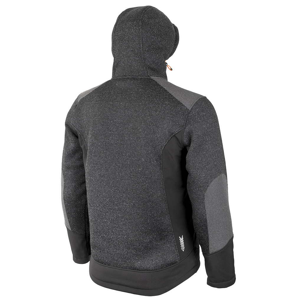 Hupullinen takki Bennon Nortos, harmaa - Image 2