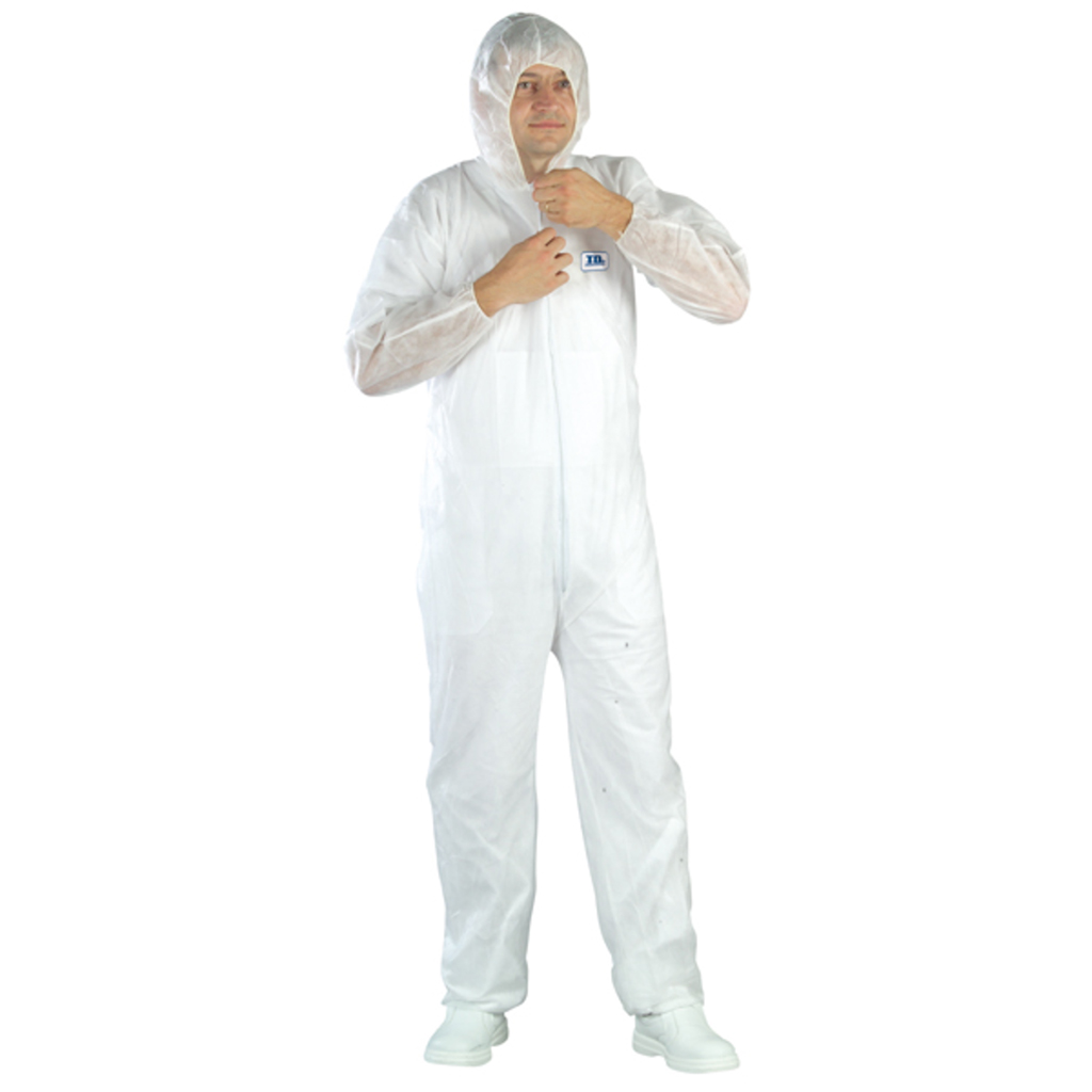 Haalari Coverguard 42102…42106 Polypro, valkoinen