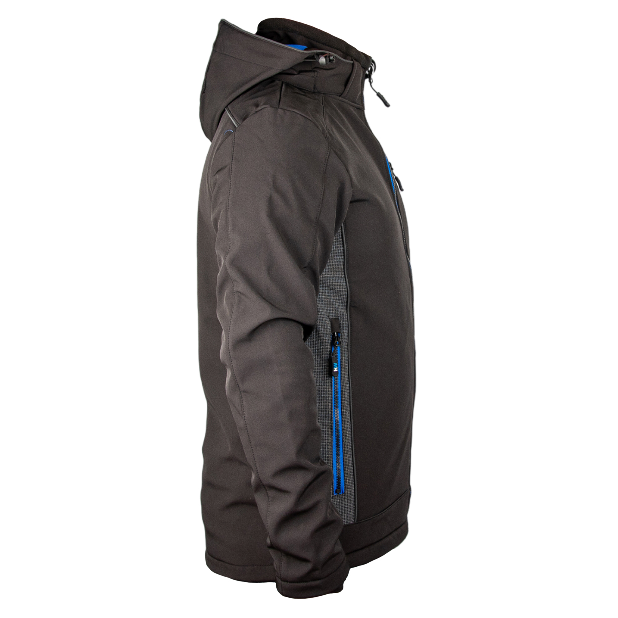 Softshell-takki HW Bristol, musta/sininen - Image 3