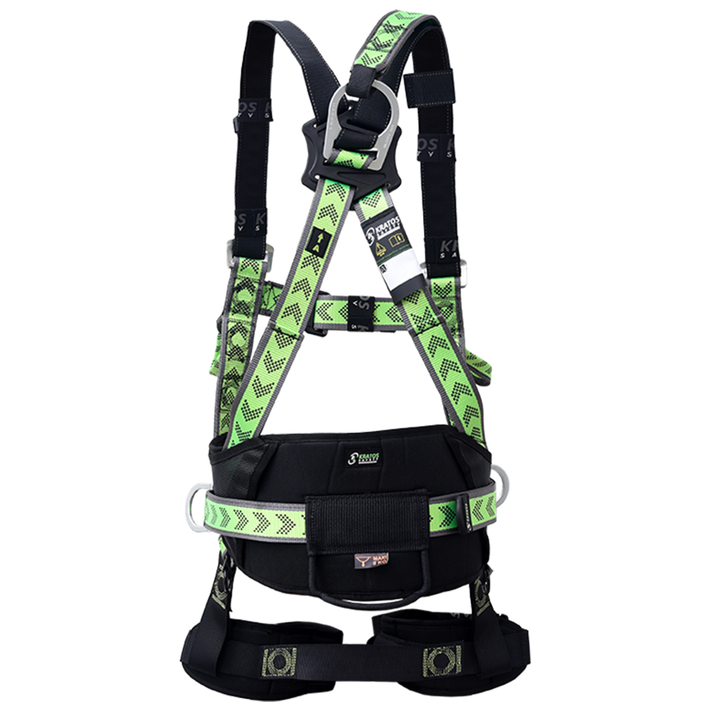 Kokovaljaat Kratos Safety Speed-Air4, istumahihnoilla ja tukivyöllä - Image 2