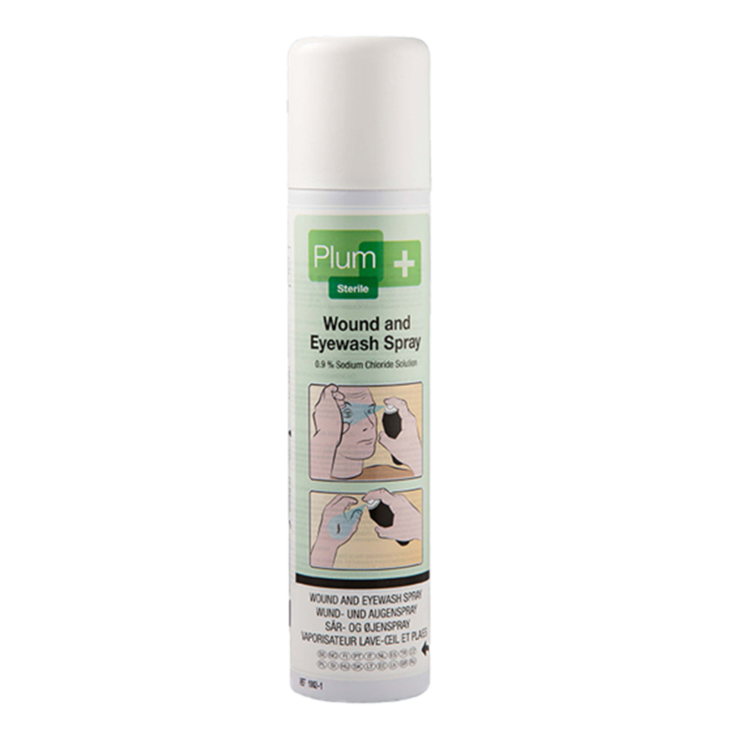 Haavan- ja silmänhuuhdesuihke Plum, 250 ml