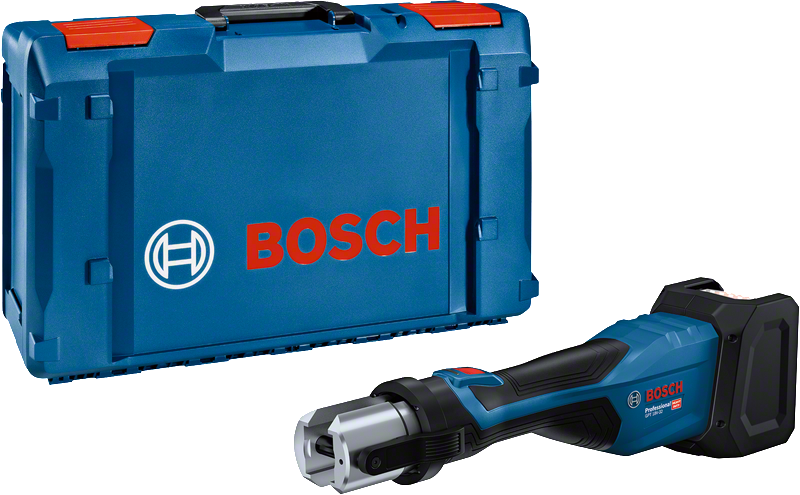 Akkukäyttöinen puristustyökalu Bosch GPT 18V-32, -XL, SOLO, L-BOXX