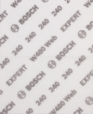 Bosch EXPERT W480 Web 1/4 -käsinhiomalevy, 115 x 140 mm, G240
