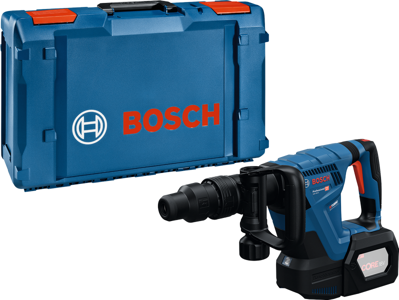 Max -kiinnitteinen akkumurtovasara Bosch GSH 18V-5 XL-Boxx, SOLO