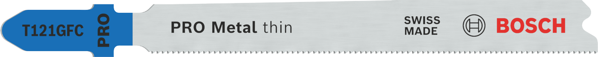 Bosch PRO Metal thin T121GFC -pistosahanterä, 92 mm, 2 kpl