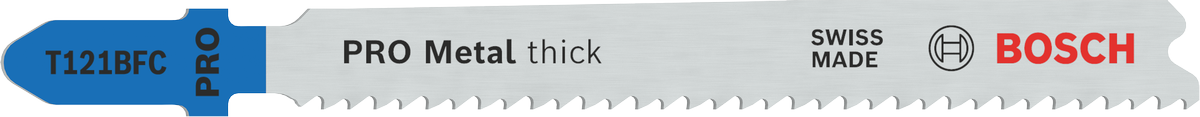 Bosch PRO Metal thick T121BFC -pistosahanterä, 92 mm, 2 kpl