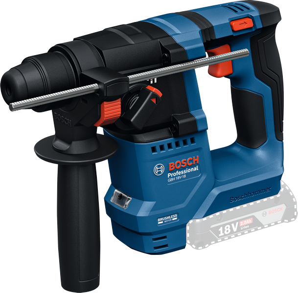 Akkuporavasara, SDS plus -kiinnitys Bosch GBH 18V-18, CT, SOLO