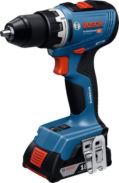 Akkuporakone/ruuvinväännin Bosch GSR 18V-65, SOLO, L-BOXX