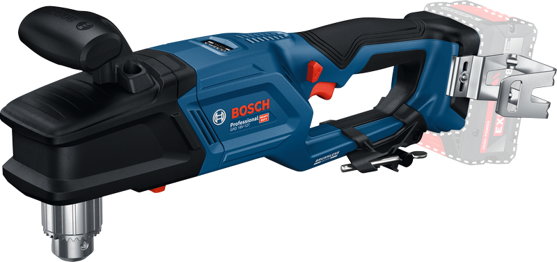 Akkukulmaporakone Bosch GRD 18V-127, CT, SOLO