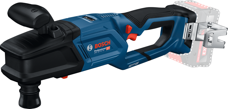 Akkukulmaporakone Bosch GRD 18V-127 HX, CT, SOLO