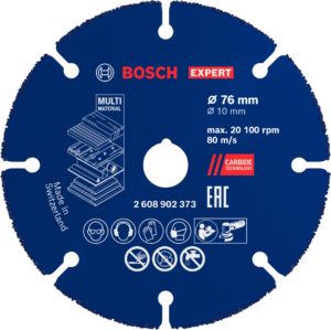 Bosch EXPERT Multi Material -karbidikatkaisulaikka, 76 x 10 mm
