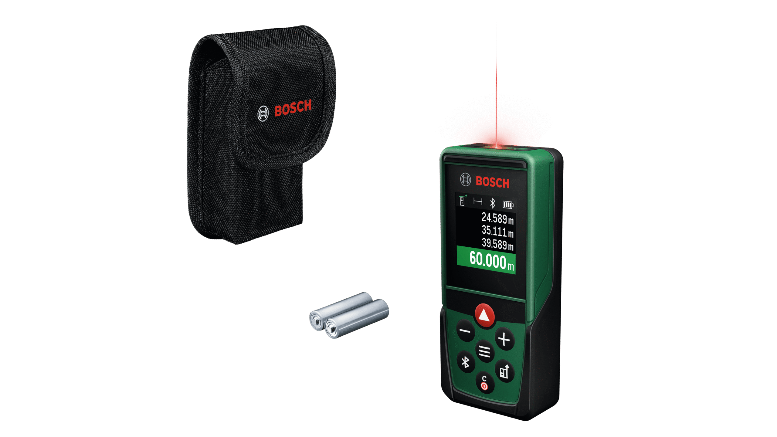 Digitaalinen laseretäisyysmittalaite Bosch Green PLM60-23C