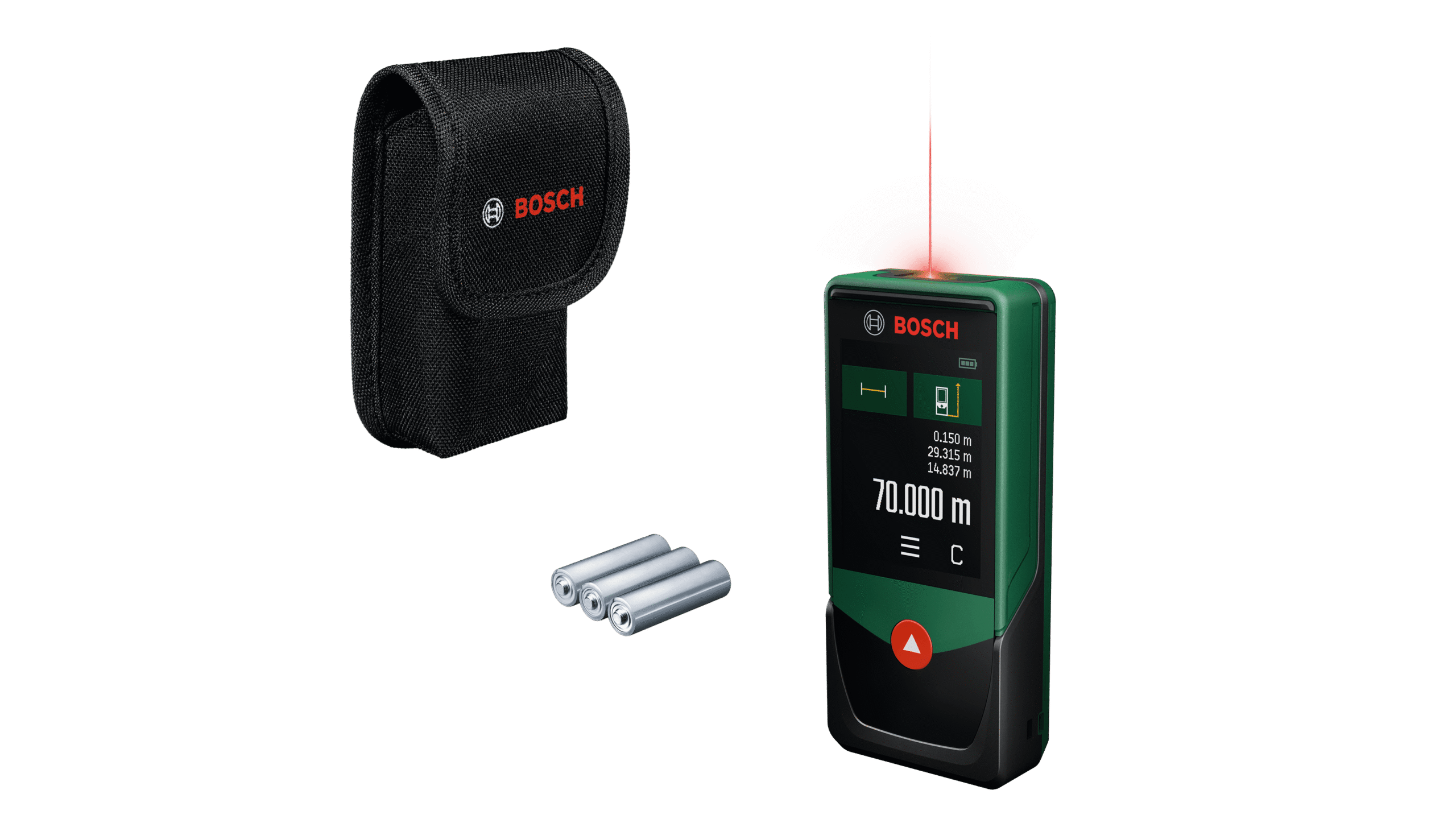 Digitaalinen laseretäisyysmittalaite Bosch Green PLM70-27 - Image 2