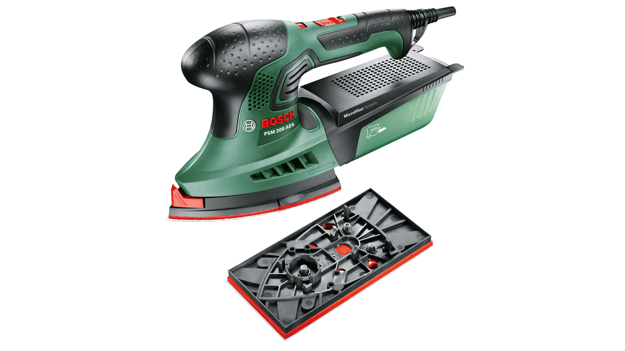 Yhdistelmähiomakone Bosch Green PSM 200 AES