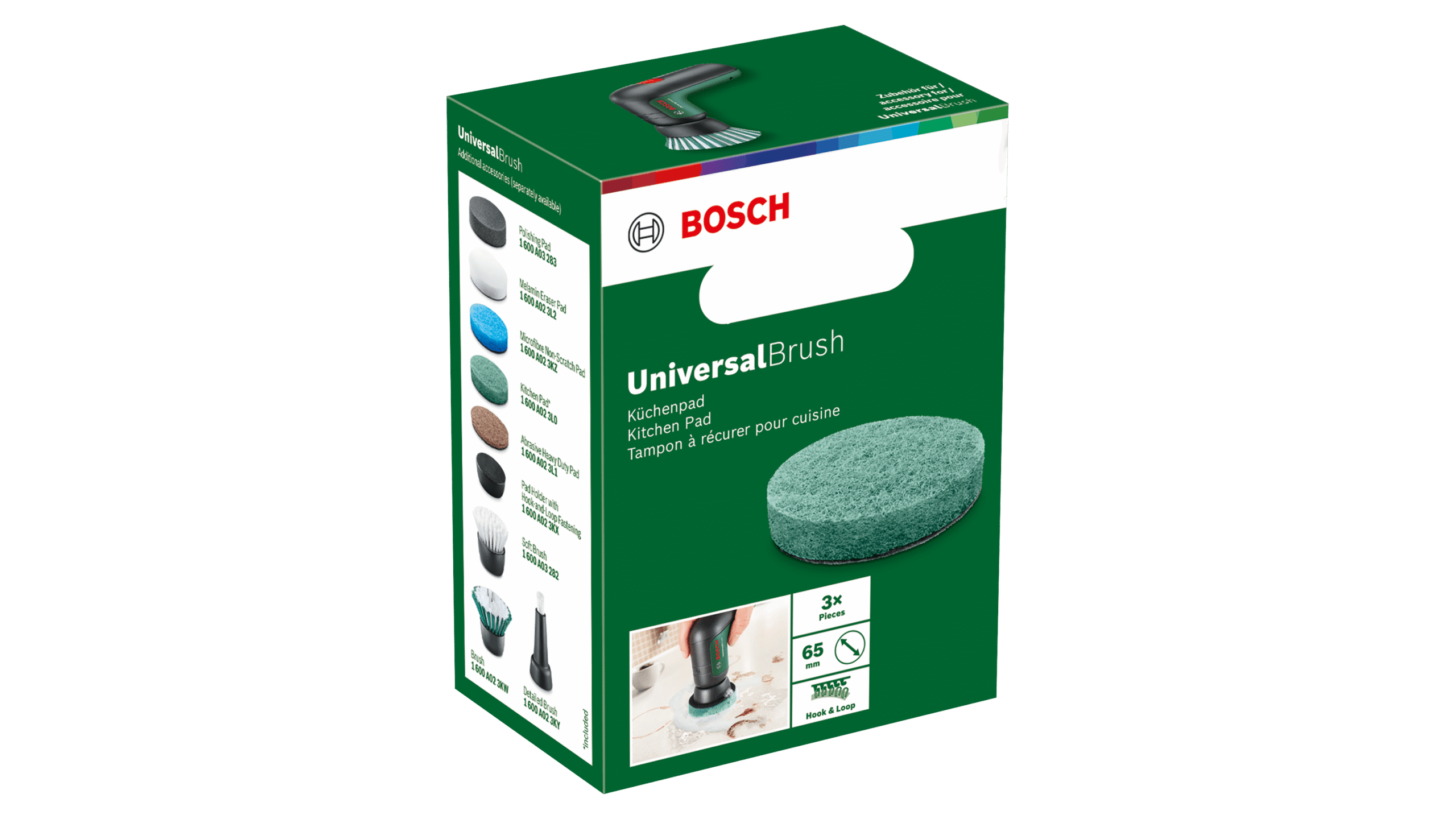 Tarvike keittiölaikka Bosch Green UniversalBrush