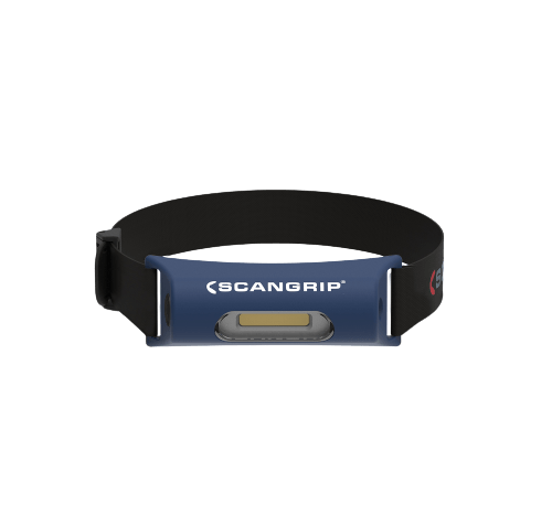 Scangrip ladattava otsalamppu Zone USB 200 lumenia