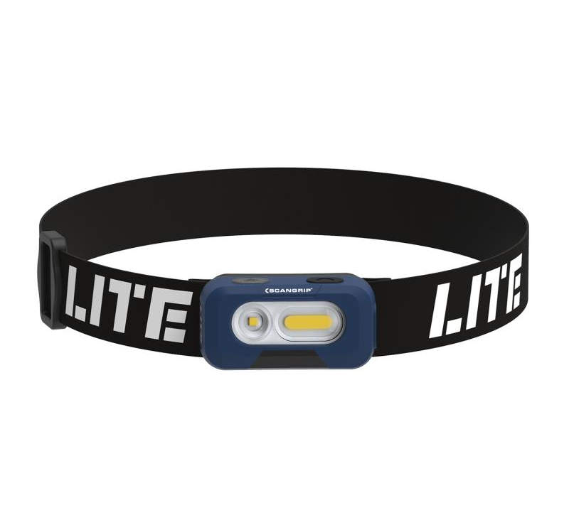 Scangrip otsalamppu Head Lite USB ladattava