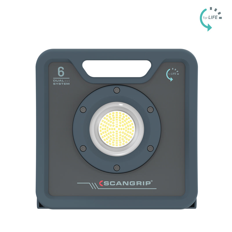 Scangrip 2in1 -valo NOVA 6 C+R 6000 lumenia, IP67