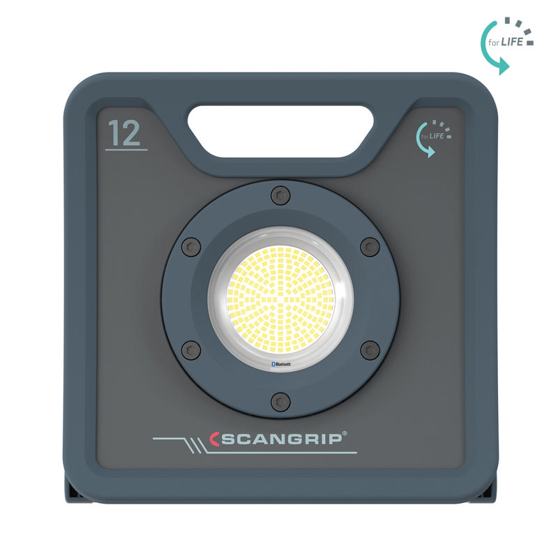 Scangrip NOVA 12 Bluetooth-työvalo 12 000 lumenia, IP67