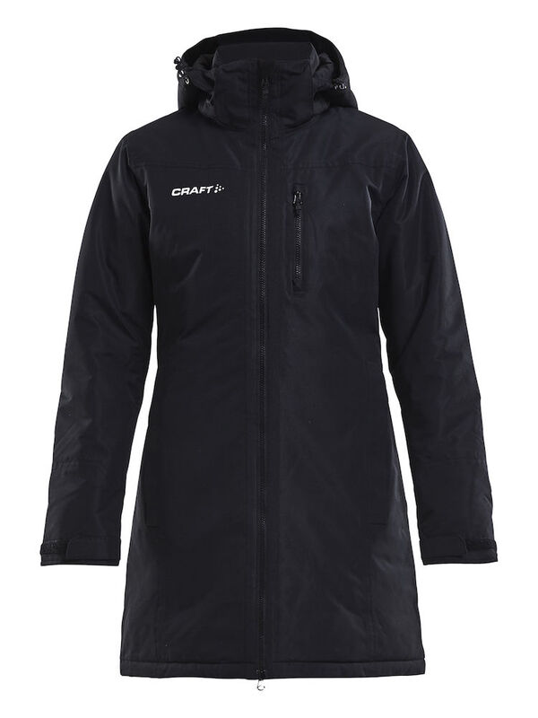 Naisten Craft talvitakki/parka, musta