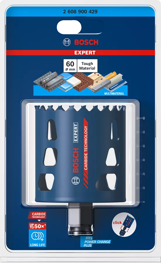 Bosch Expert Tough Material LongLife augusaag 60x60 mm