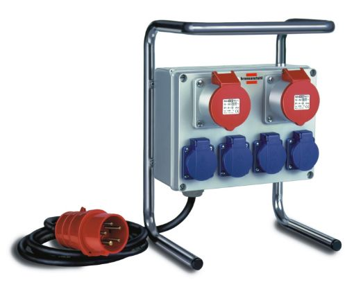 Brennenstuhl sähköpaneeli IP44, 2x400V ja 4x230V 16A H07RN-F
