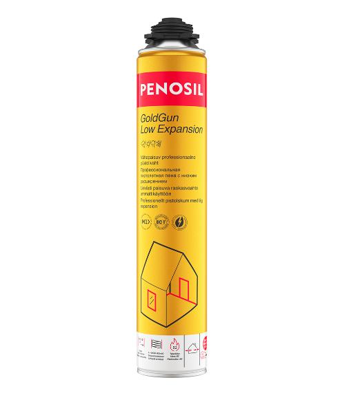 Penosil GoldGun Low Expansion All Season rakennusvaahto 750ml
