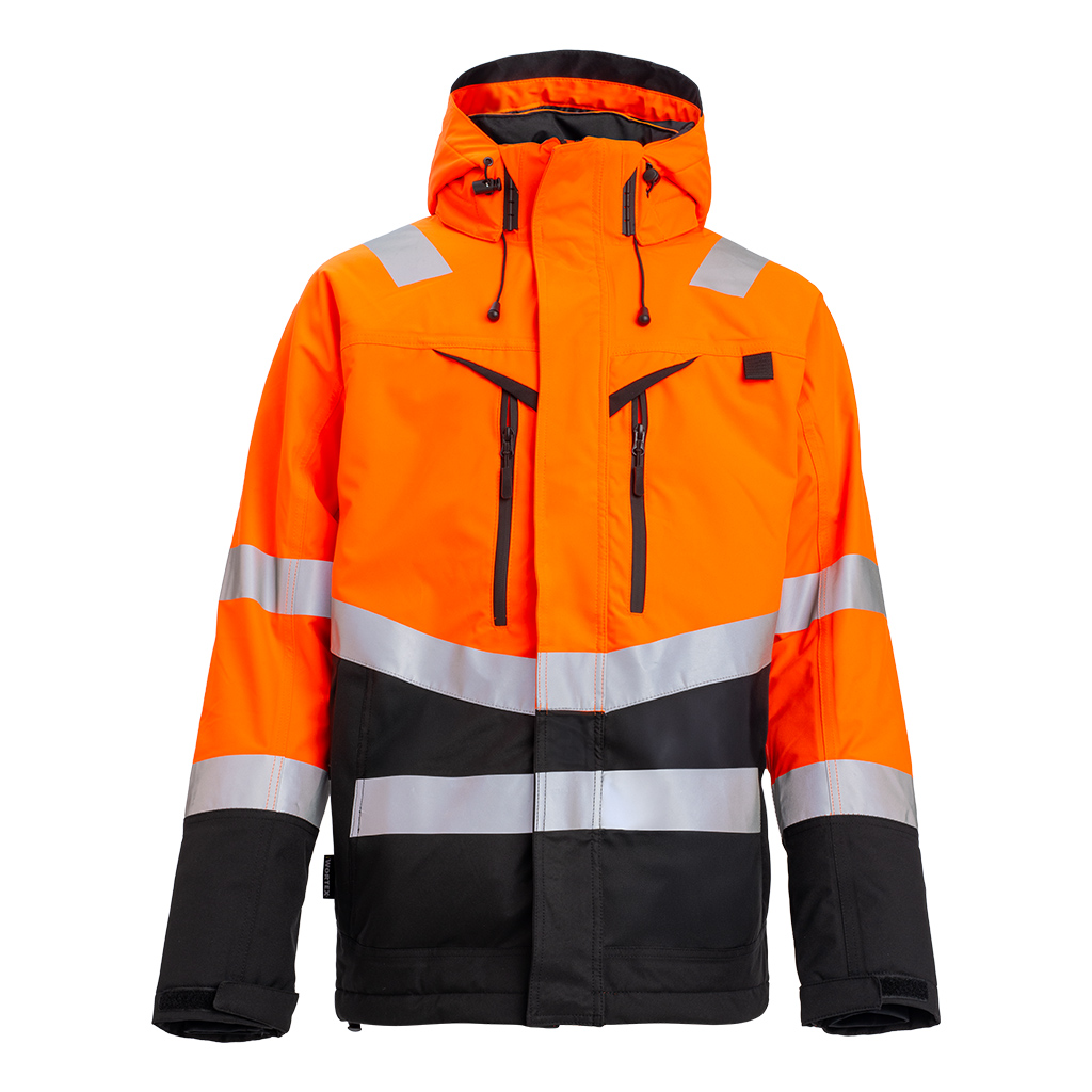 Huomiotalvitakki WORTEX W953 ARCTIC Hi-Vis oranssi